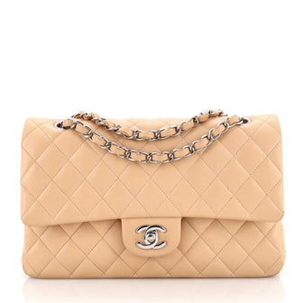 Chanel Classic Double Flap Bag Quilted Lambskin Medium