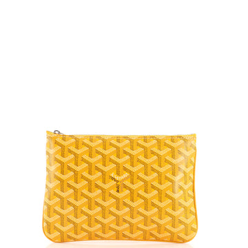 Goyard Senat Zip Pouch Coated Canvas PM