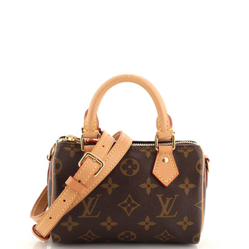 Louis Vuitton Speedy Bandouliere NM Bag Monogram Canvas Nano
