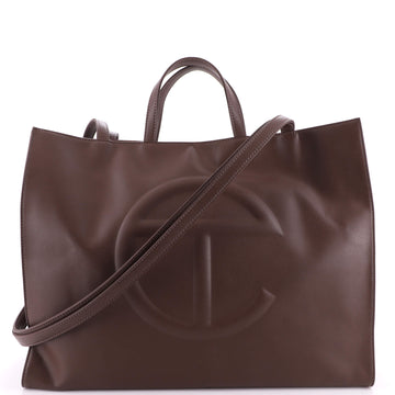 Telfar Shopping Tote Faux Leather Large