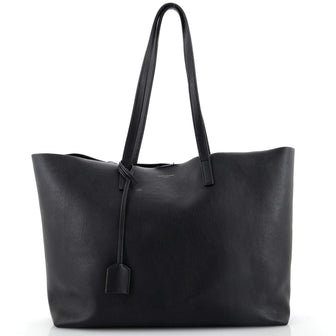 Saint Laurent Shopper Tote Leather Large