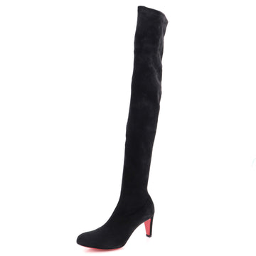 Christian Louboutin Women's Alta Top Over The Knee Boots Suede 70