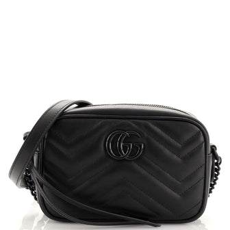 Gucci GG Marmont Shoulder Bag Matelasse Leather Mini