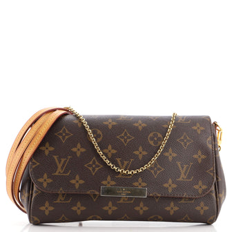 Louis Vuitton Favorite Handbag Monogram Canvas MM