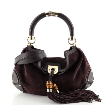 Gucci Indy Hobo Suede Medium