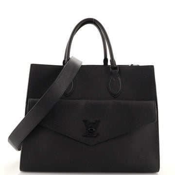 Louis Vuitton Lockme Monochrome Tote Leather MM