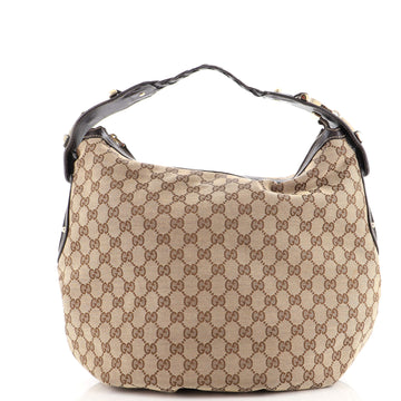 Gucci Horsebit Hobo GG Canvas Medium