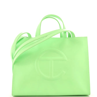 Telfar Shopping Tote Faux Leather Medium