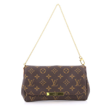 Louis Vuitton Favorite Handbag Monogram Canvas PM Brown 1985701