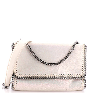 Stella McCartney Falabella Flap Shoulder Bag Shaggy Deer Small