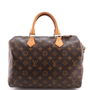 Louis Vuitton Speedy Handbag Monogram Canvas 30