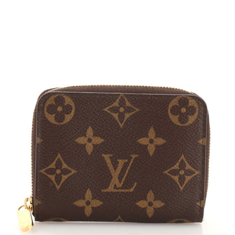 Louis Vuitton Zippy Coin Purse Monogram Canvas