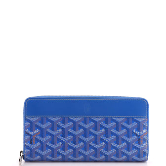 Goyard Matignon Zip Wallet Coated Canvas with Leather