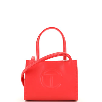Telfar Shopping Bag Small Red