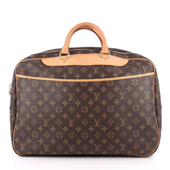 Louis Vuitton Alize Bag Monogram Canvas 24 Heures Brown 1986702