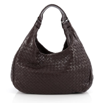 Bottega Veneta Campana Hobo Intrecciato Nappa Medium Brown 1986707