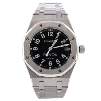 Royal Oak Date Military Dial Automatic Watch Stainless Steel 36
