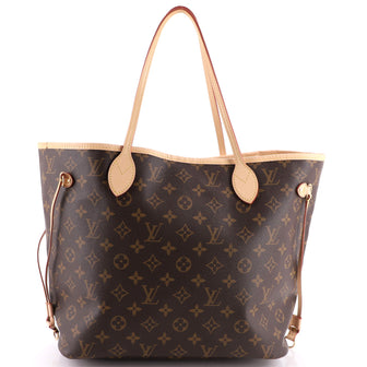 Louis Vuitton Neverfull NM Tote Monogram Canvas MM