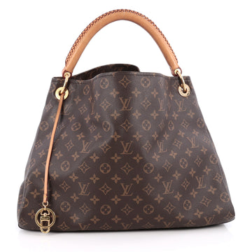 Louis Vuitton Artsy Handbag Monogram Canvas MM Brown 1987601