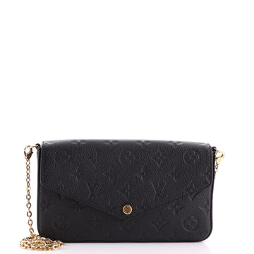 Louis Vuitton Felicie Pochette Monogram Empreinte Leather
