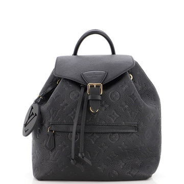 Louis Vuitton Montsouris Backpack NM Monogram Empreinte Leather PM