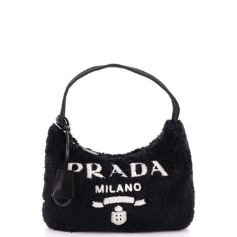 Prada Re-Edition 2000 Hobo Terry Cloth Mini