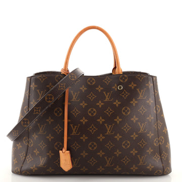 Louis Vuitton Montaigne Handbag Monogram Canvas GM
