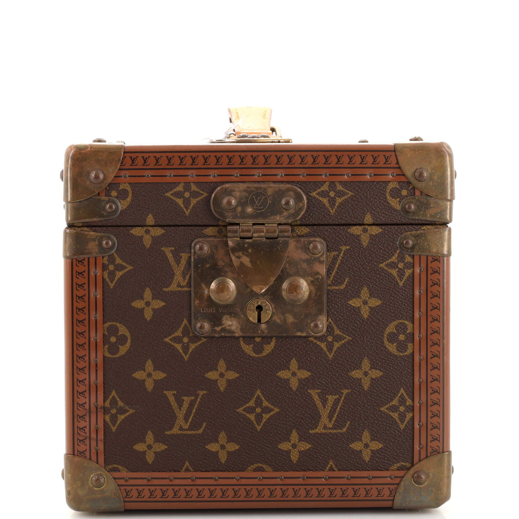 Louis Vuitton Monogram Trunk Boite Flacons Beauty Vanity Case