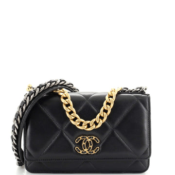 Chanel 19 Wallet on Chain Quilted Lambskin