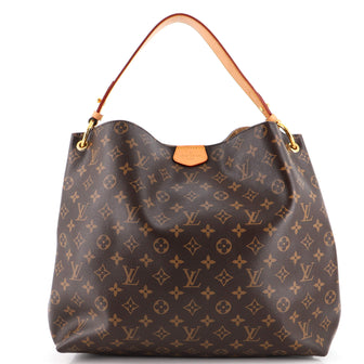 Louis Vuitton Graceful Handbag Monogram Canvas MM
