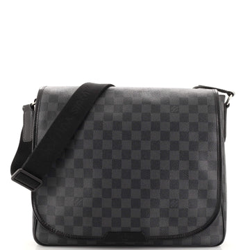 Louis Vuitton Daniel Messenger Bag Damier Graphite MM