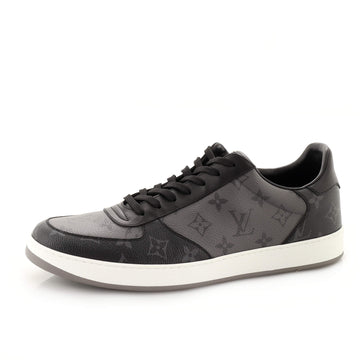 Louis Vuitton Men's Rivoli Sneakers Monogram Eclipse Canvas