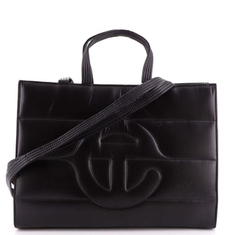 Telfar Moose Knuckles Shopping Tote Quilted Nylon Medium