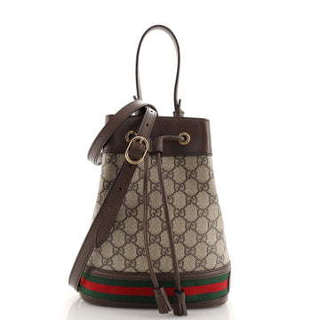 Gucci Ophidia Bucket Bag GG Coated Canvas Small