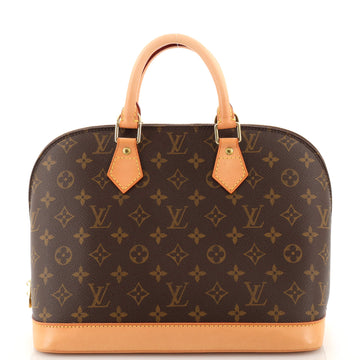 Louis Vuitton Alma Handbag Monogram Canvas PM
