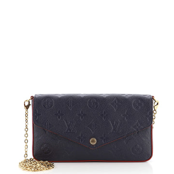 Louis Vuitton Felicie Pochette Monogram Empreinte Leather