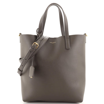 Saint Laurent Shopper Tote Leather Toy