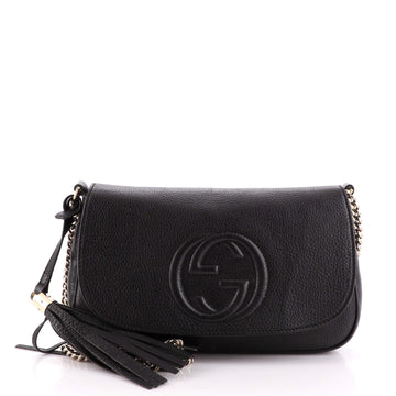 Gucci Soho Chain Crossbody Bag Leather Medium