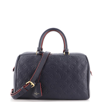 Louis Vuitton Speedy Bandouliere NM Bag Monogram Empreinte Leather 30