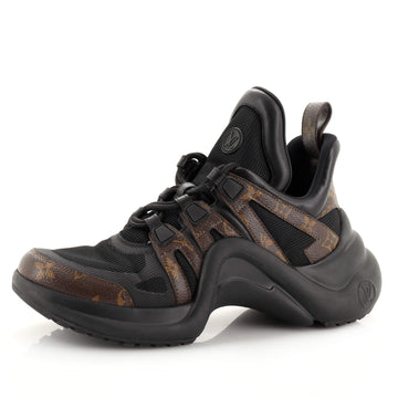 Louis Vuitton Women's LV Archlight Sneakers Mesh and Monogram Coated Canvas