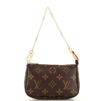 Louis Vuitton Pochette Accessoires Monogram Canvas Mini