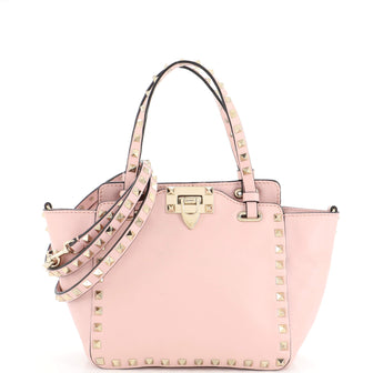 Valentino Garavani Rockstud Tote Soft Leather Mini