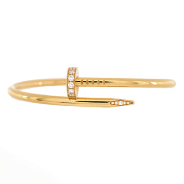 Cartier Juste un Clou Bracelet 18K Yellow Gold with Diamonds Classic