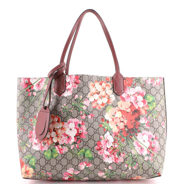 Gucci Reversible Tote Blooms GG Print Leather Medium