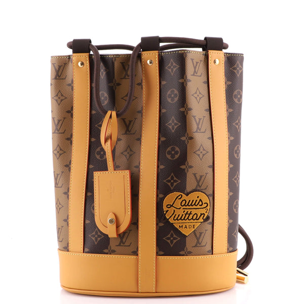 Louis Vuitton Nigo Randonnee Backpack Limited Edition Stripes