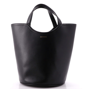 Balenciaga Wave Bucket Tote Leather XS