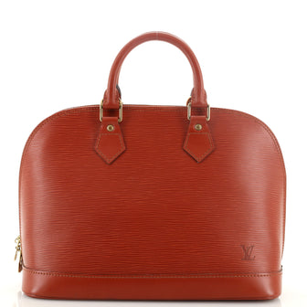 Louis Vuitton Vintage Alma Handbag Epi Leather PM