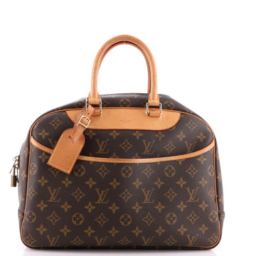 Louis Vuitton Deauville Handbag Monogram Canvas