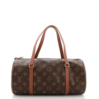 Louis Vuitton Papillon Handbag Monogram Canvas 30