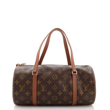 Louis Vuitton Papillon Handbag Monogram Canvas 30